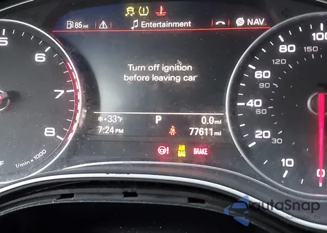 2016 Audi A7 3.0T Premium Plus z USA, uszkodzony, nr VIN WAUWGAFCXGN006444